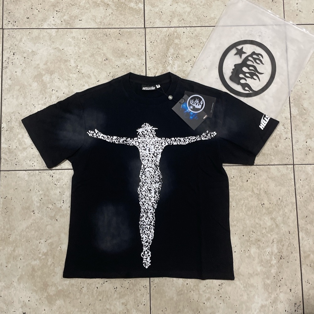 Jesus qr code hellstar tee NWT - image 1